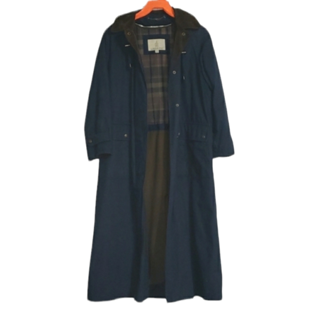 EUC London Fog Trench Hooded Coat